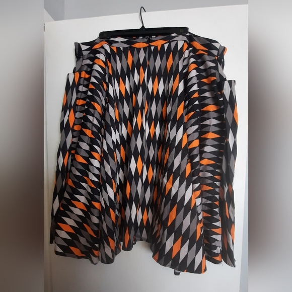 Pin up girl clothing harlequin skirt 4x - Picture 3 of 3